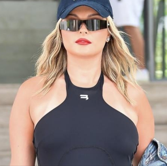 NEW Black Slim Sleek Shield Sunglasses Sunnies - Picture 10 of 10